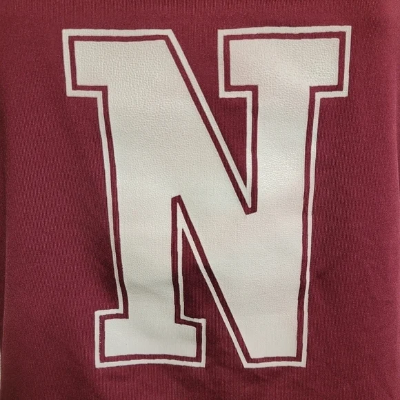 Nike Dri-fit burgundy racer back athletic tank with built-in bra - Picture 2 of 9